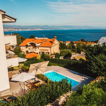 Pool Apartment Maurina Opatija With Sea View Ičići Екстериор снимка