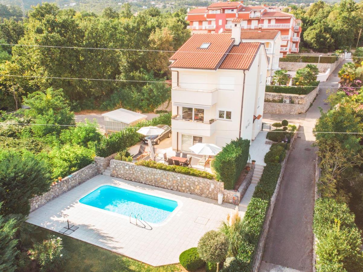 Pool Apartment Maurina Opatija With Sea View Ičići Екстериор снимка