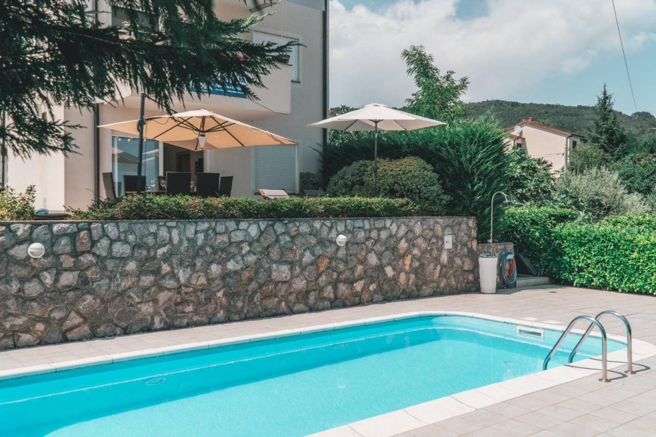 Pool Apartment Maurina Opatija With Sea View Ičići Екстериор снимка